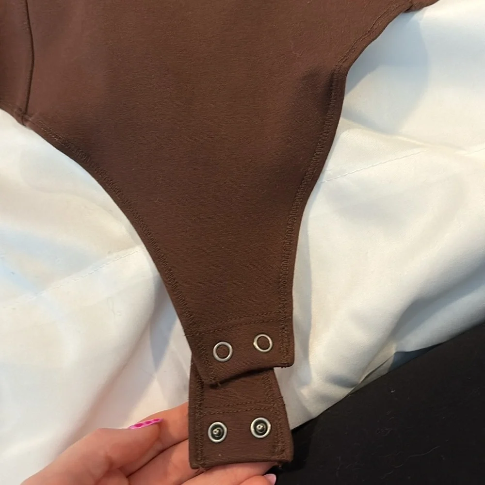 Abercrombie brown bodysuit